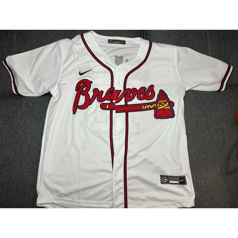 Nike Ronald Acuna Atlanta Braves Jersey SIZE: LARGE - Picture 2 of 5